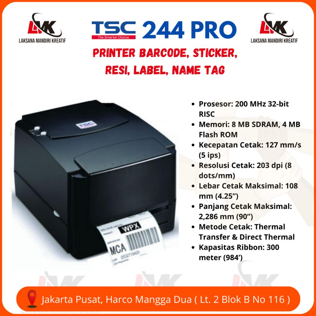 Jual Printer Buat Cetak Resi Online Shop, Sticker, Label, Name Tag ...