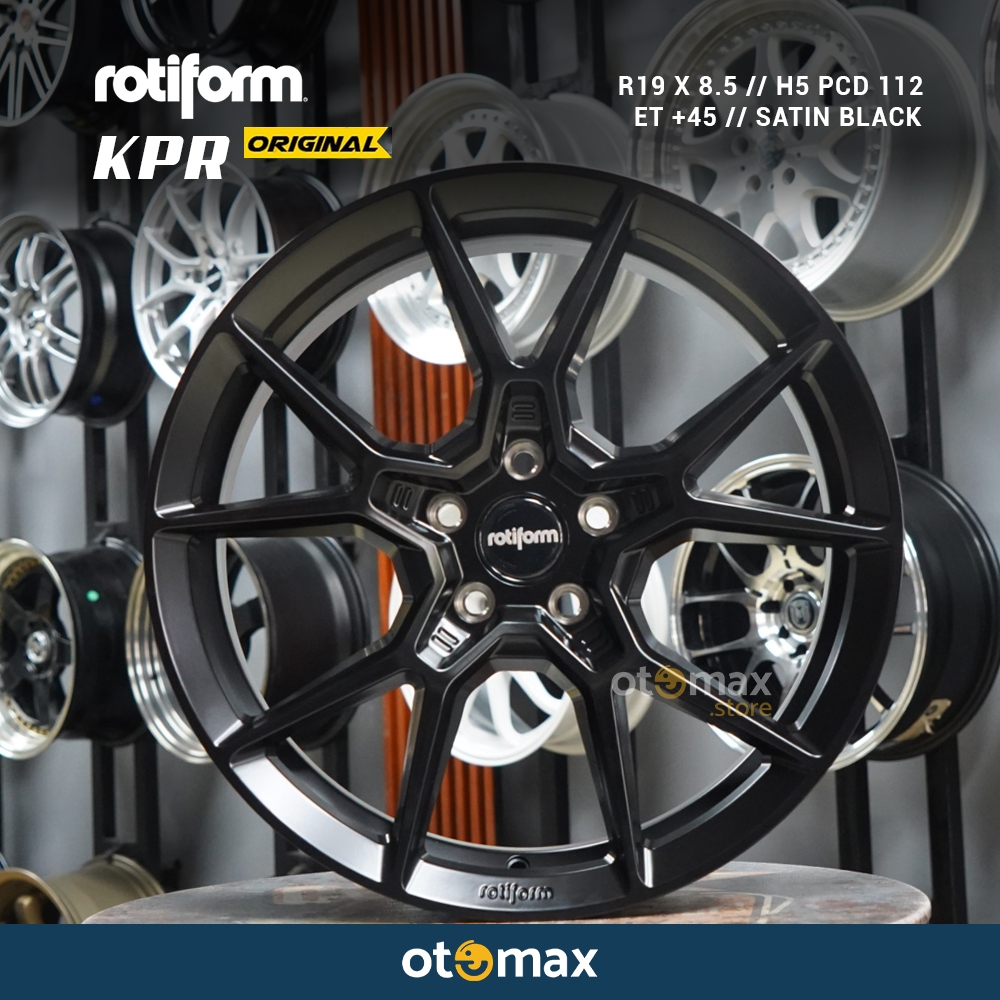 Jual Velg Mobil Rotiform RC199 KPR Original Ring 19 Satin Black ...