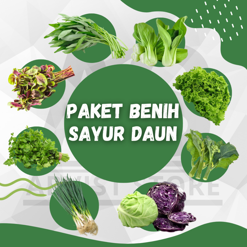 Paket Benih Aneka Tanaman SAYUR DAUN