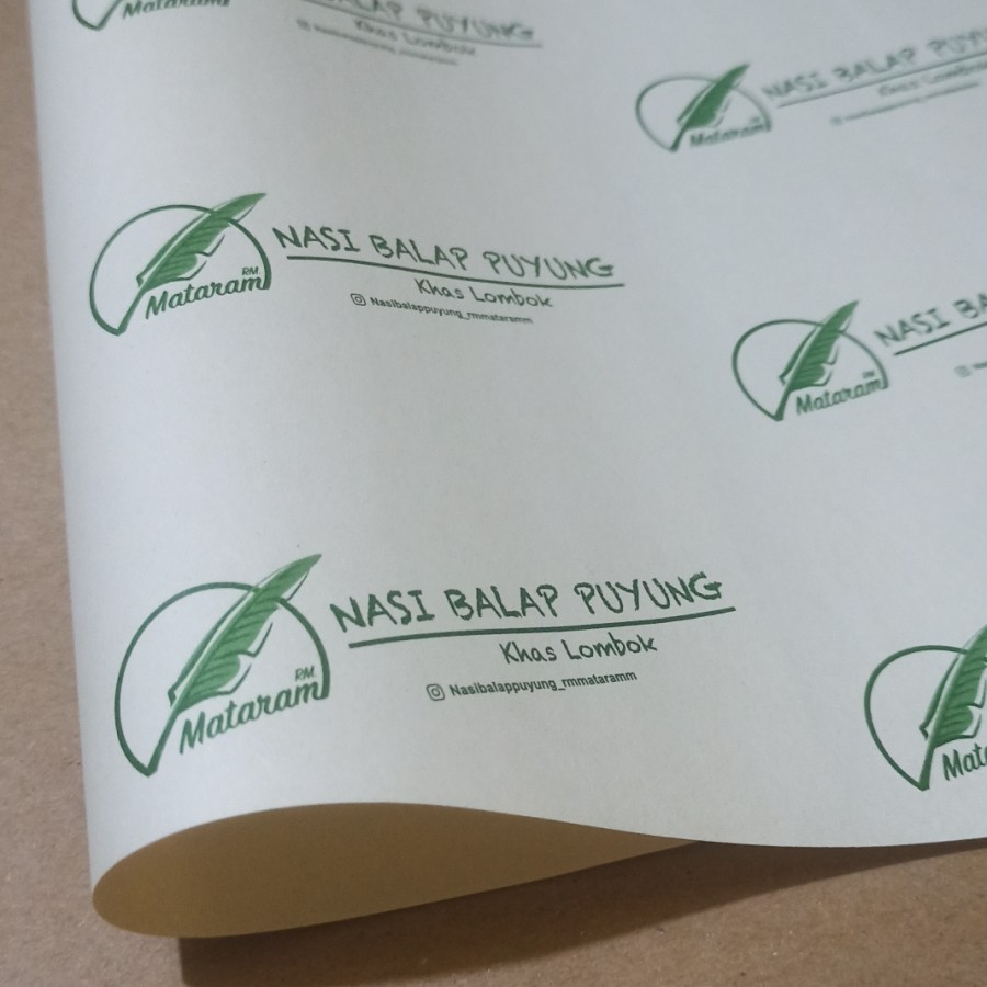 Jual Kertas Roti Baking Paper Foodgrade A3 Custom | Shopee Indonesia
