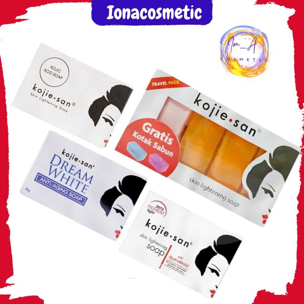 Lightening Soap Kojie San 65g / Sabun Pemutih Wajah / Sabun Putih