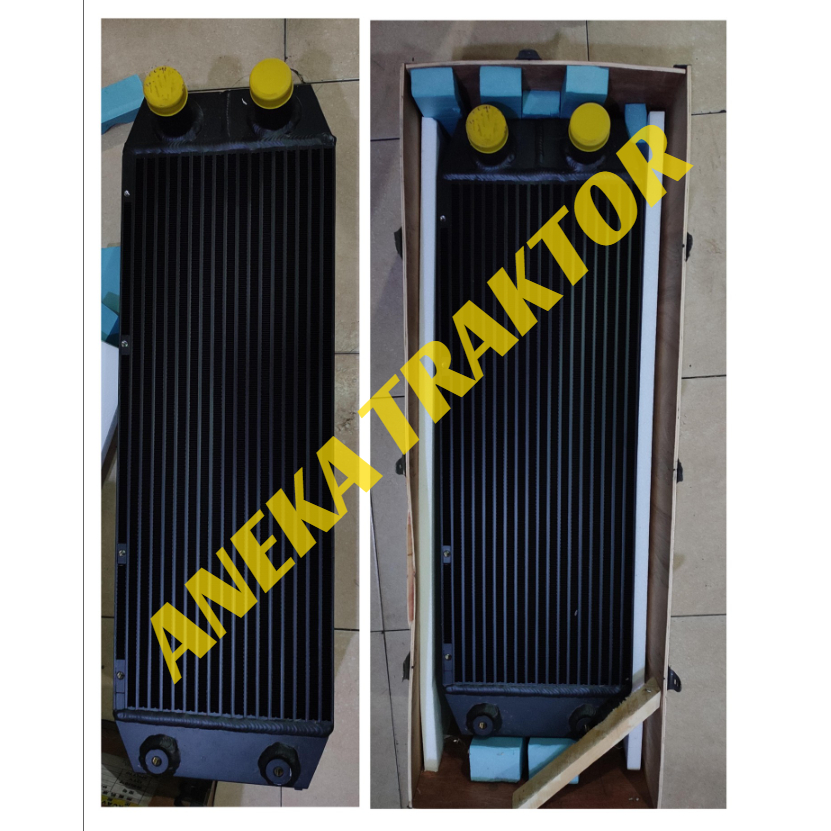 Jual RADIATOR OIL COOLER HYDRAULIC CATERPILLAR BULLDOZER DOZER D3G D4G ...