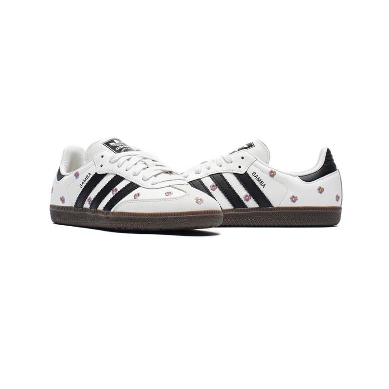 Jual Adidas Samba Og Cloud Floral Purple White Core Black Gum IF4398 ...