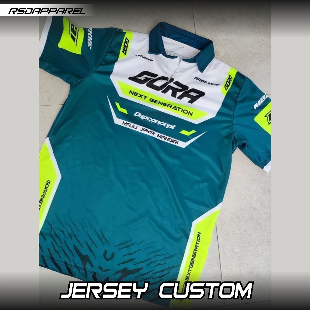 Jual Jersey Team Racing Balap Full Printing, Kaos Jersey Team Balap ...