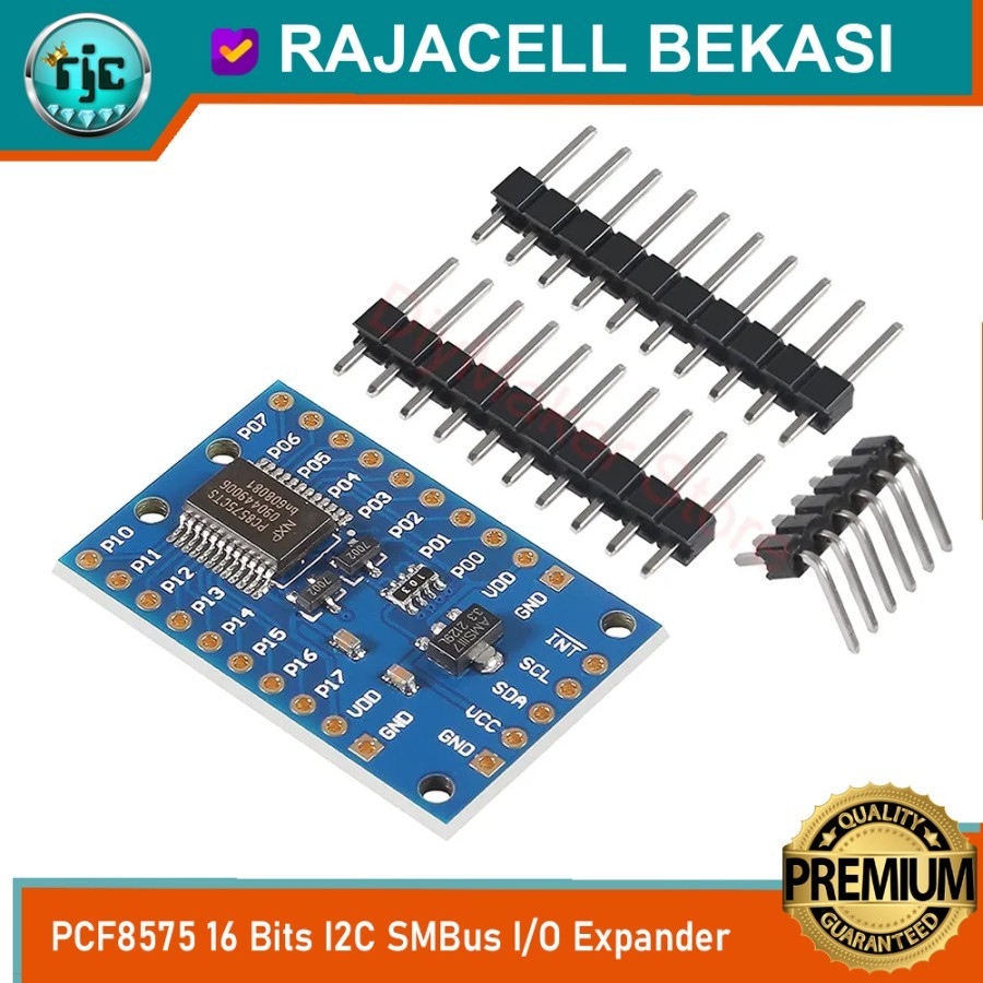 Jual PCF8575 Remote 16 Bits I2C SMBus I/O Expander GPIO Expansion ...