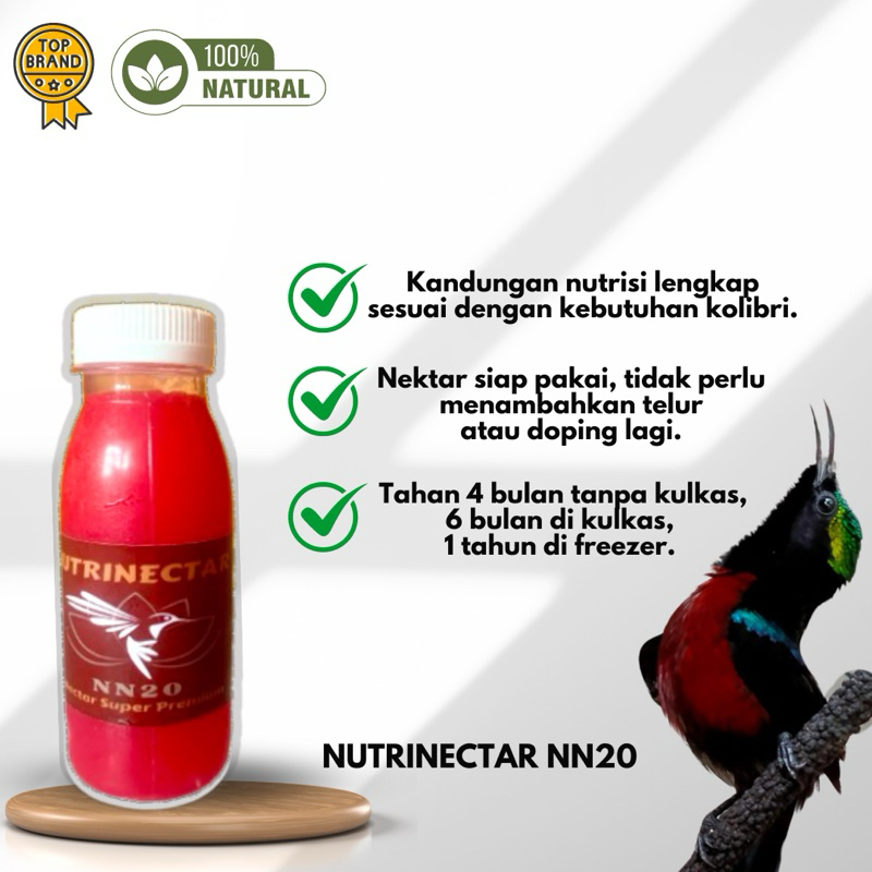 Jual NUTRINECTAR NN20 (Nektar Premium Untuk Konin, sogon, semua jenis ...