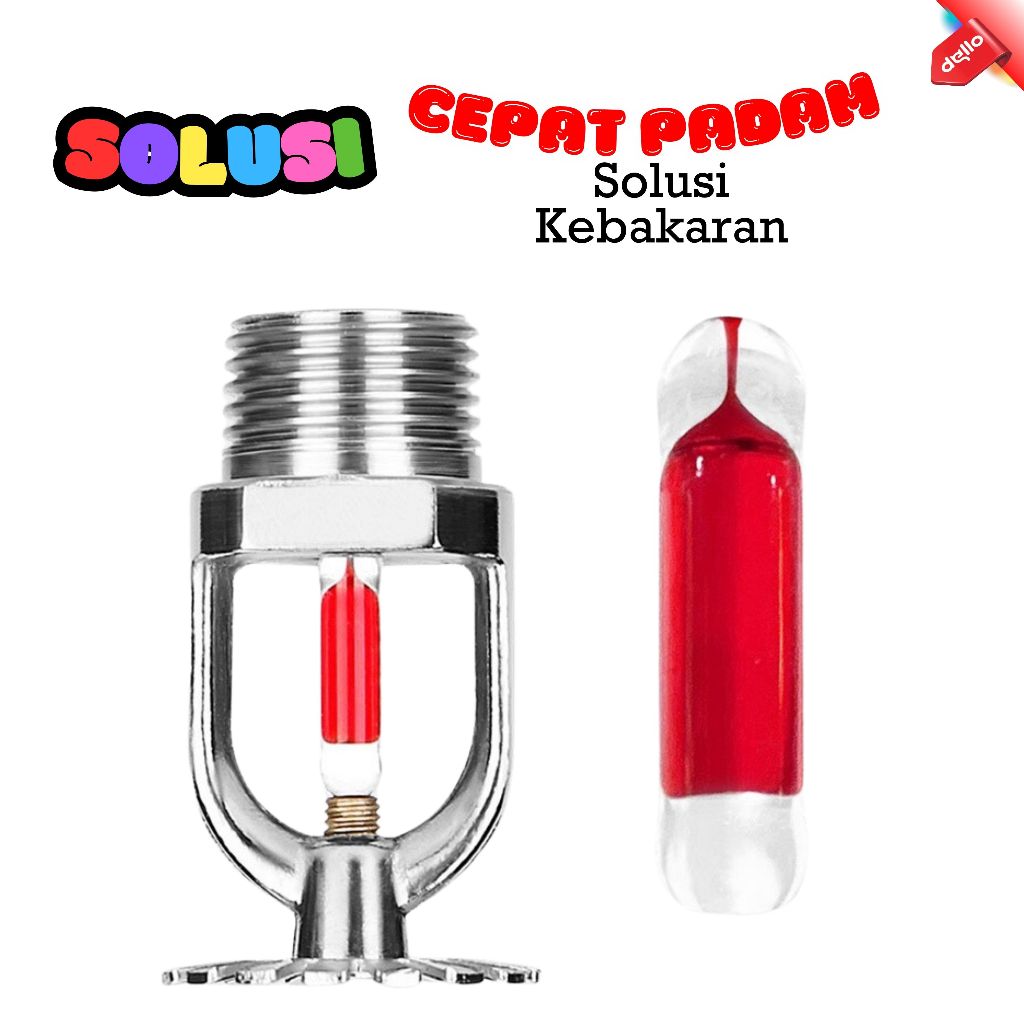 Jual Fire Sprinkler Pendent 68°C 1/2 Inch Fire Hydrant untuk Pemadam ...