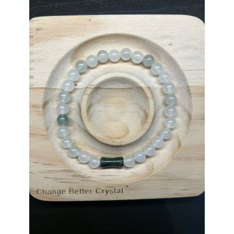 Jual Gelang Batu Alam Natural Tianshan Jade / aventurine bamboo shape ...