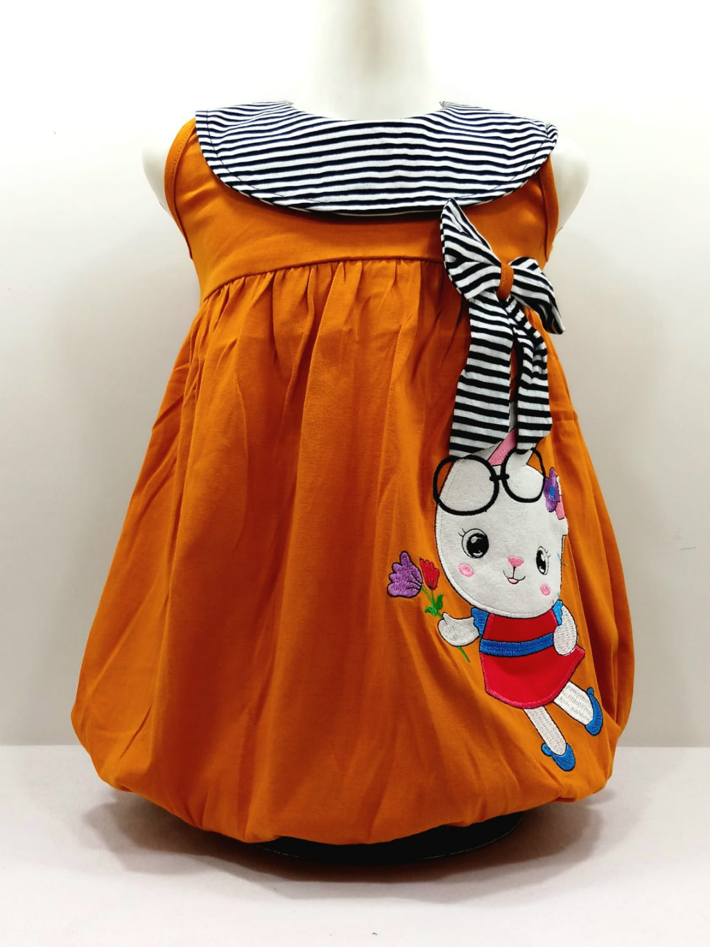 Jual Baju Anak Cewek Perempuan Dress Balon Usia 1 2 3 4 Tahun Bordir ...