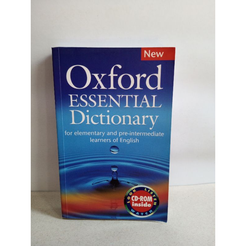Jual New Oxford Essential Dictionary | Shopee Indonesia