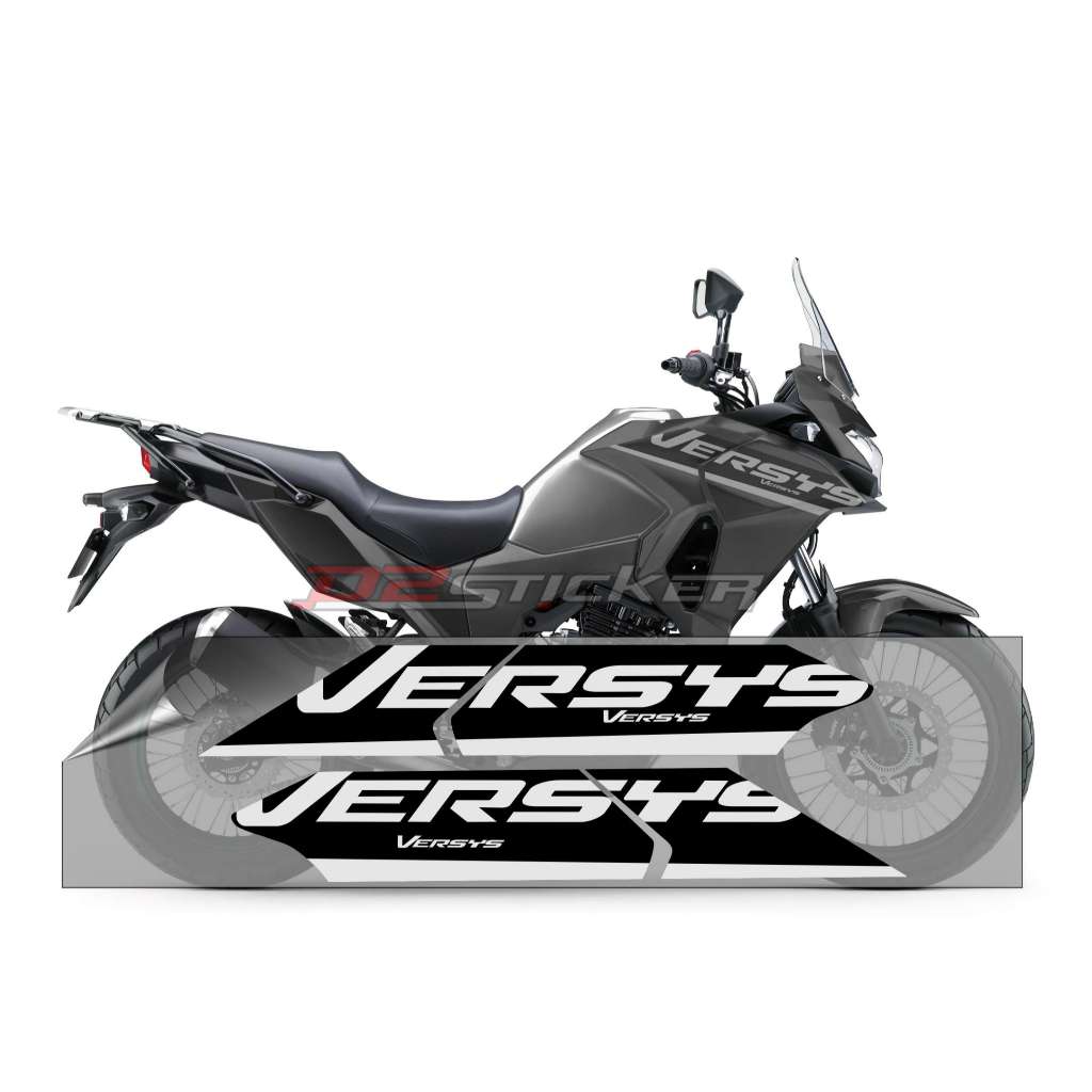 Jual Stiker Sticker Kawasaki Versys 250 Samping | Shopee Indonesia