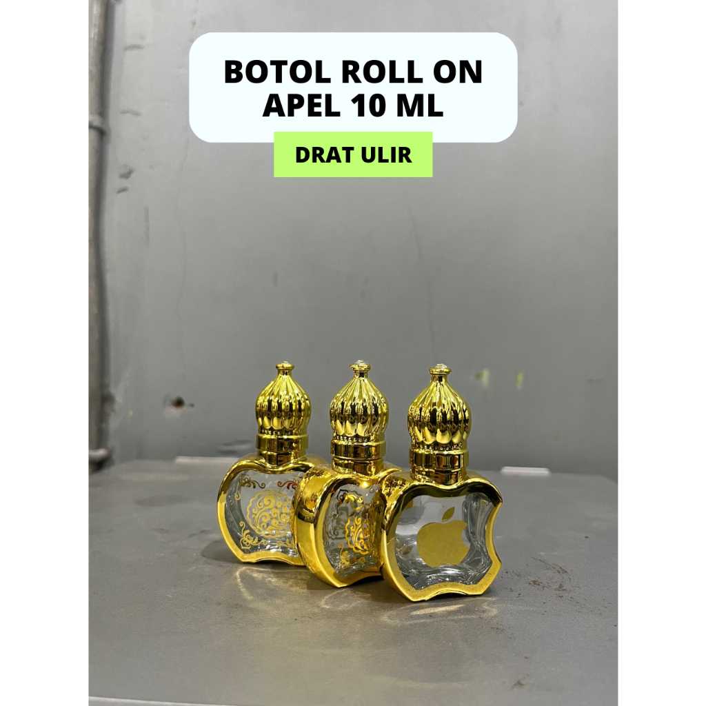 Jual ( PCS ) BOTOL ROLL ON APEL 10 ML | Shopee Indonesia