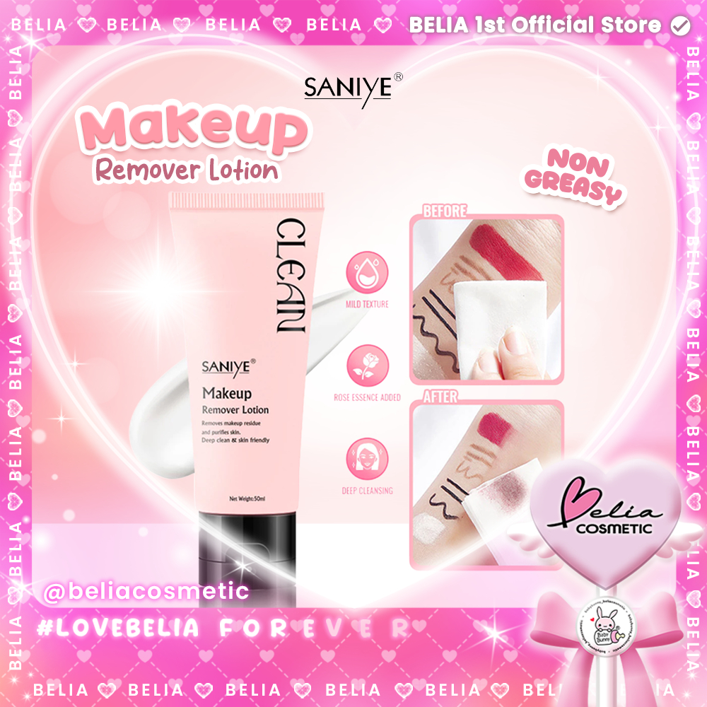 Jual BELIA SANIYE Makeup Remover Lotion Pembersih Wajah Cleansing