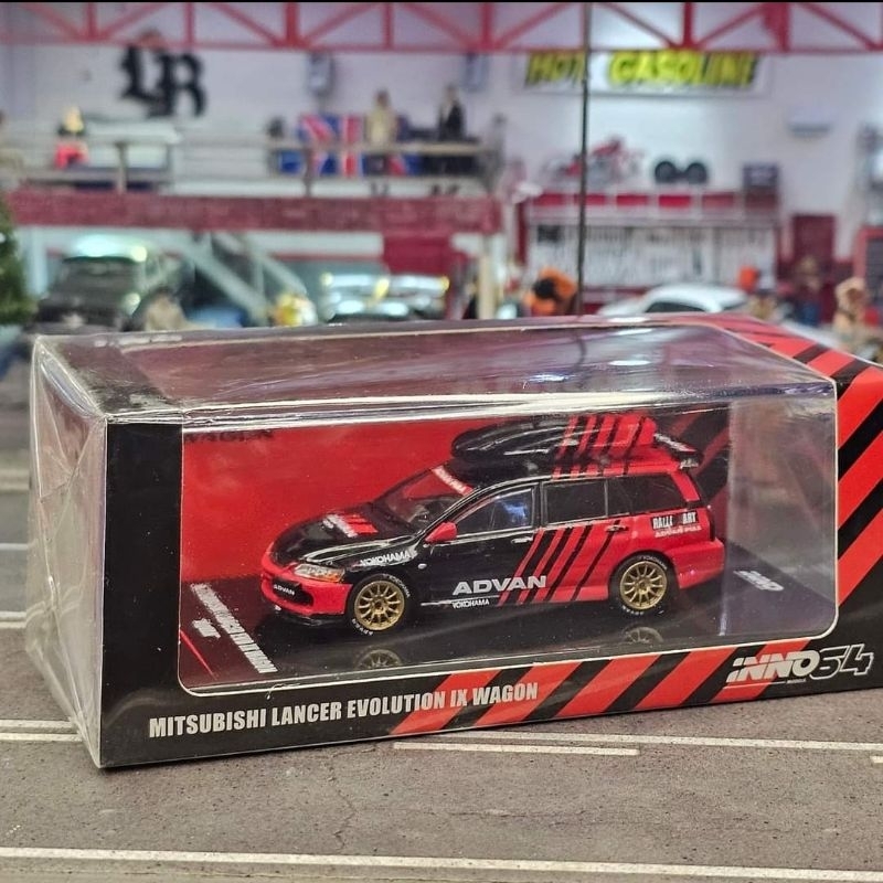 Jual Inno 64 mitsubishi lancer evolution IX wagon Advan cm model tlvn ...