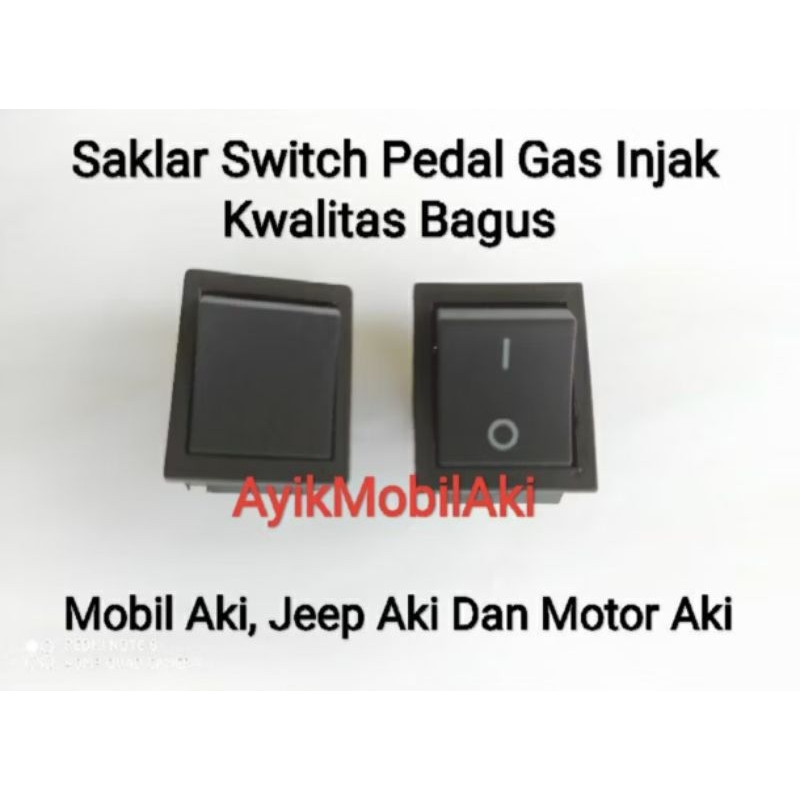 Jual 4Pin Dan 6Pin Saklar Switch Pedal Gas Injak Gasan Kwalitas Bagus ...
