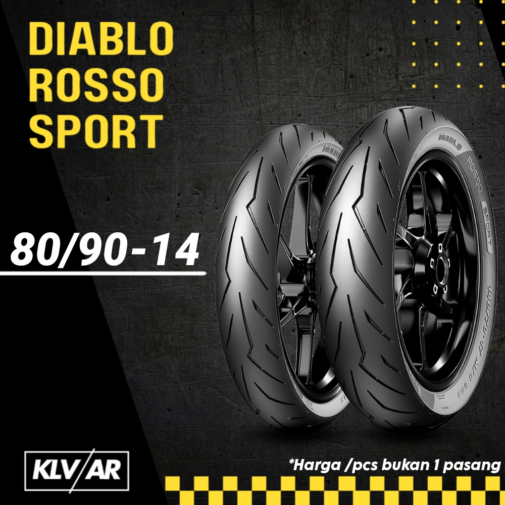 Jual Ban Tubeless Pirelli Diablo Rosso Sport Ring 14 Ban Racing Motor ...