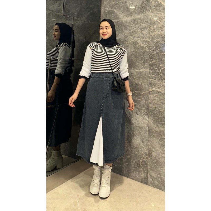 Jual dres model rok sambung sonia terbaru | Shopee Indonesia