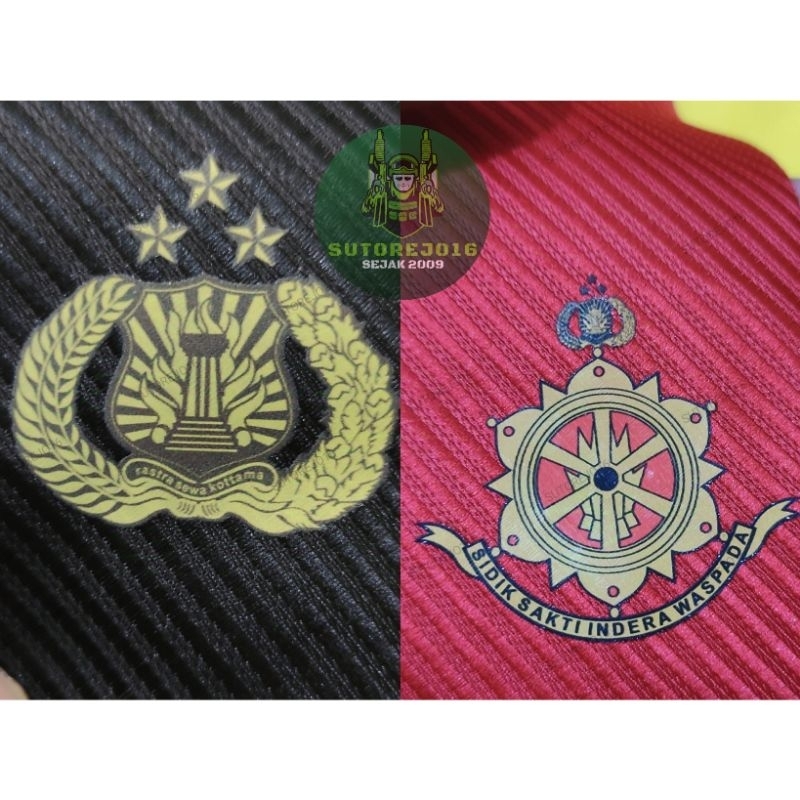 Jual dasi instan logo polisi bareskrim reserse | Shopee Indonesia