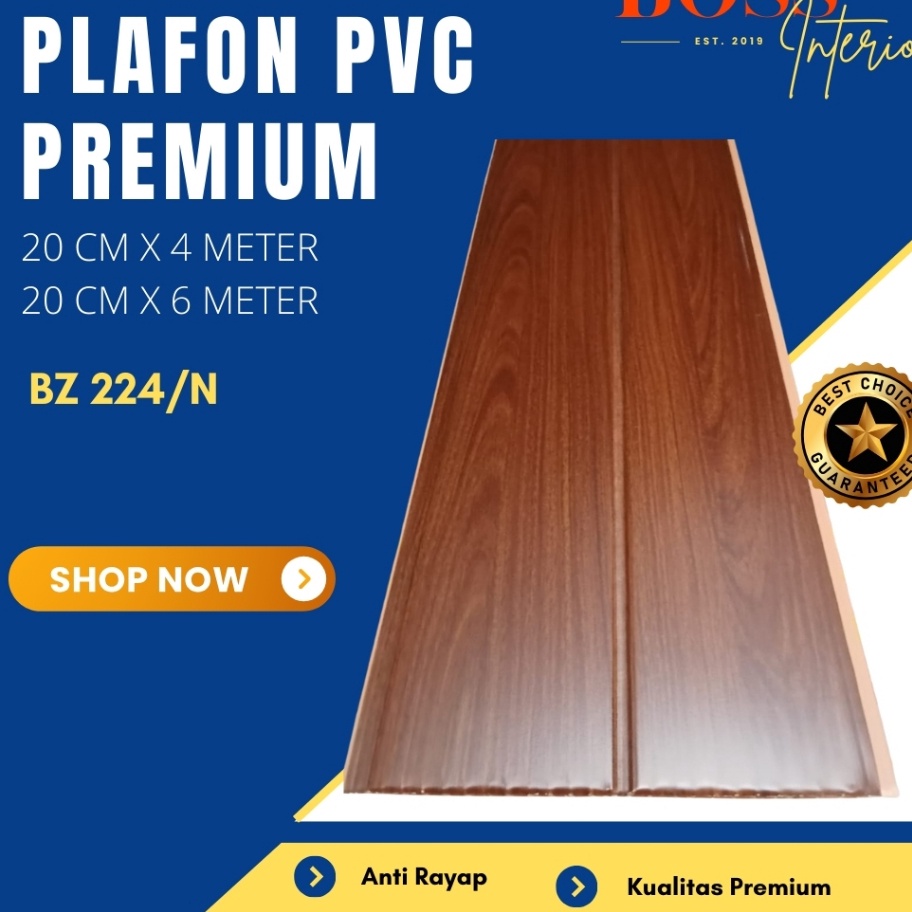 Jual Plafon PVC Plavon Rumah Minimalis Aesthetic Banyak Motif Plafon ...
