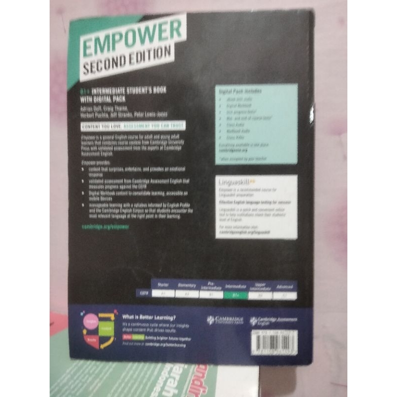Jual buku empower B1+ students book second edition | Shopee Indonesia