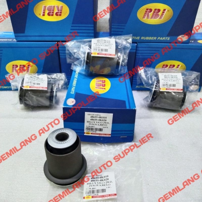 Jual Bushing Lower Arm Bawah Besar Merk RBI 48655-0K010 Inova Lama ...