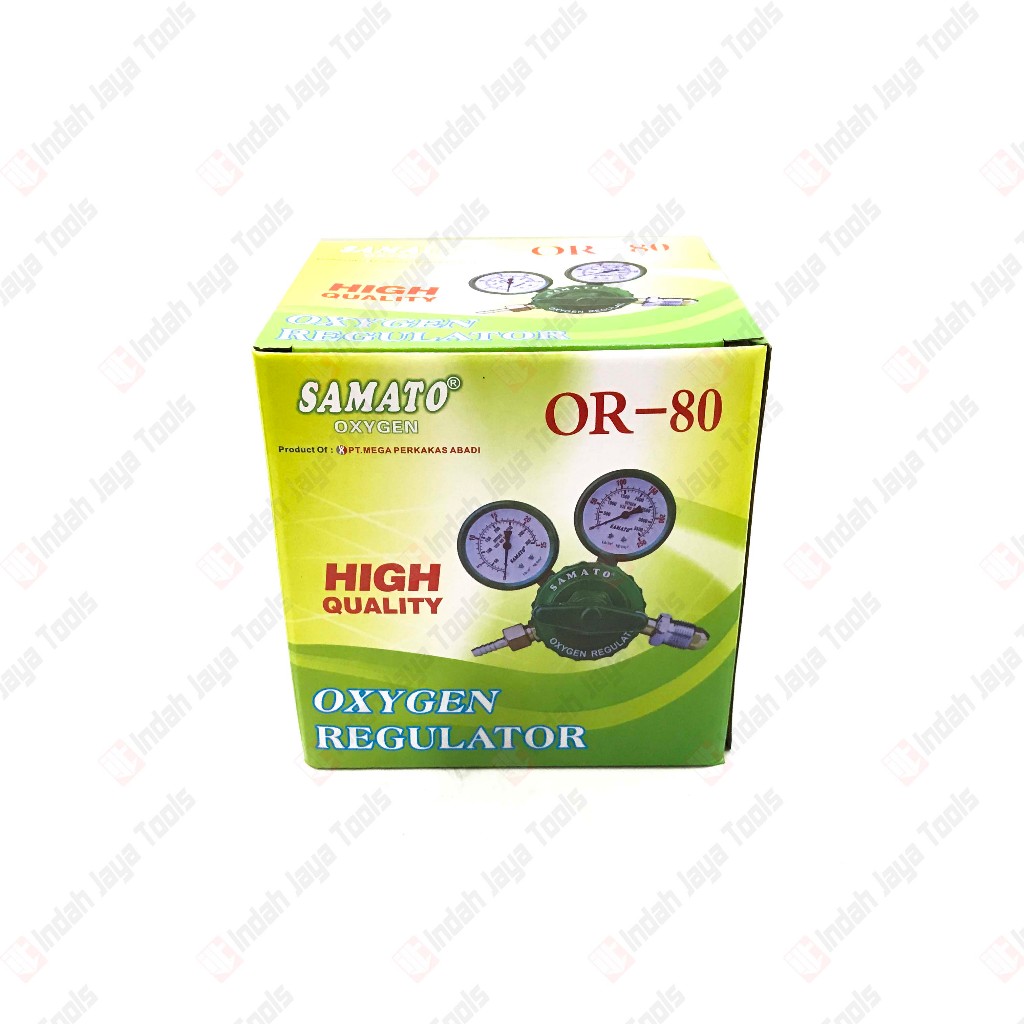 Jual SAMATO OR-80 Regulator Las Oxygen Oksigen Tabung Las O2 Oxy ...