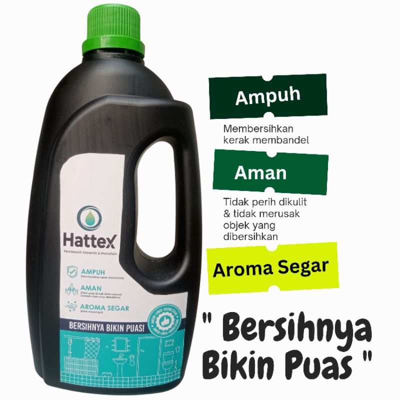 Pembersih Kerak Keramik Kamar Mandi /pembersih Toilet , Porcelain Cleaner ( Hatt - foto 2