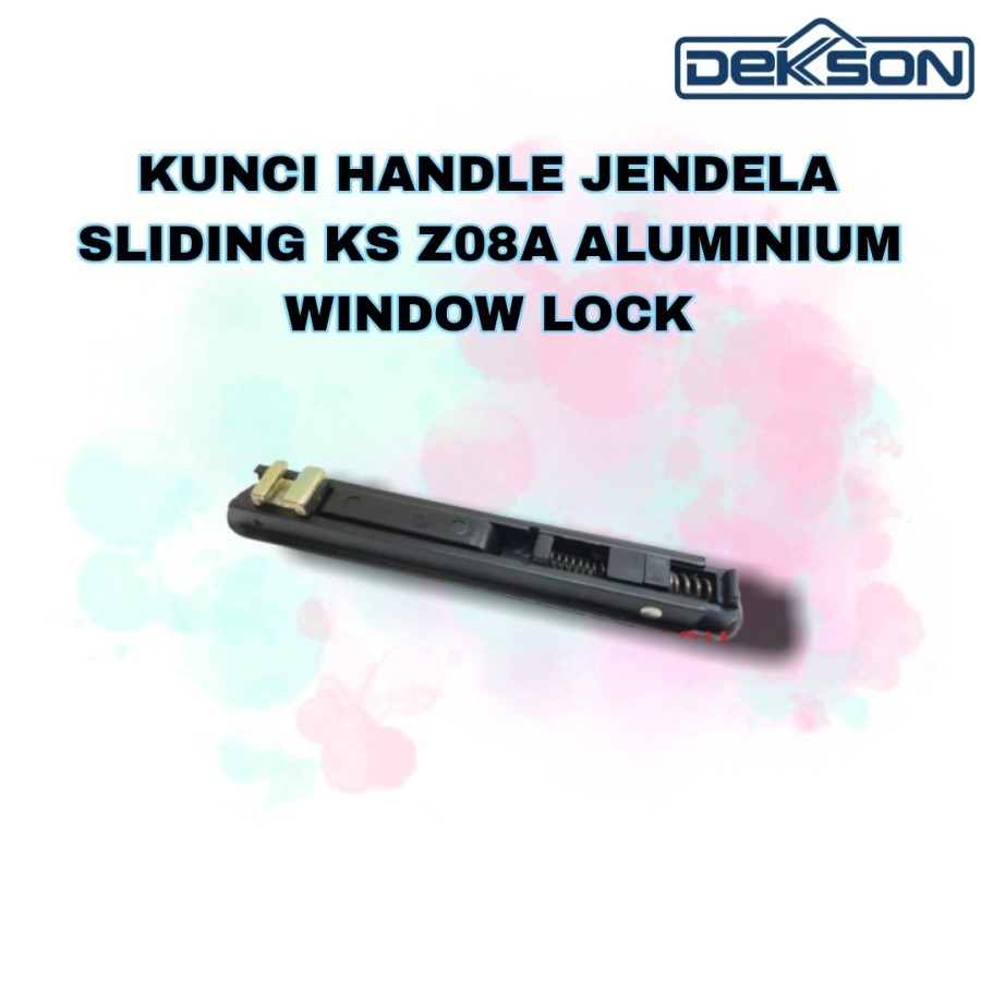 Jual Kunci Handle Jendela Sliding KS Z08A Dekkson Aluminium Window Lock ...