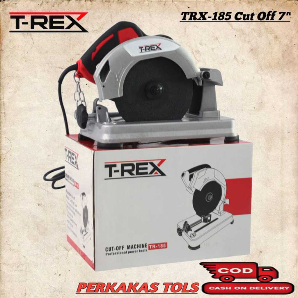 Jual TREX Mesin Cut Off 7 Inch Potong Besi Cutting FRE 1 MATA POTONG 7 ...