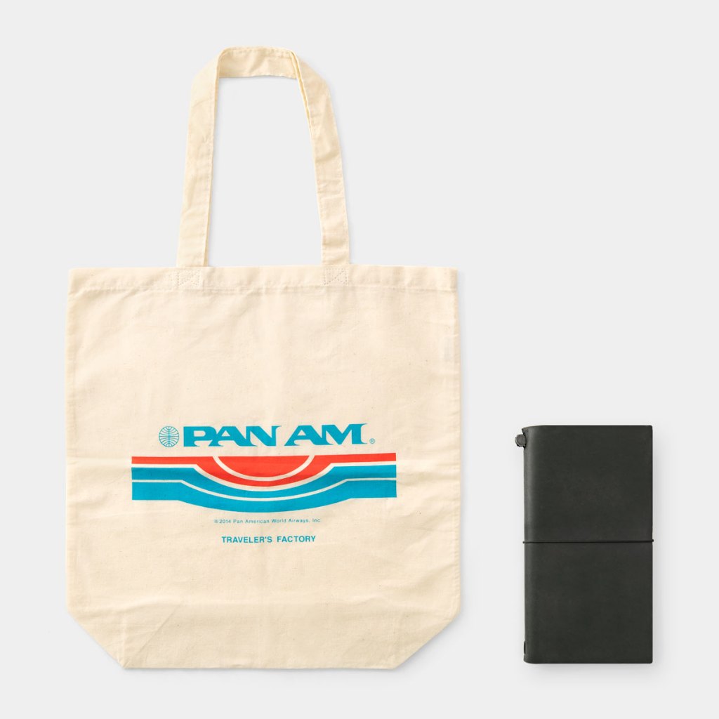 Jual Travelers Factory Tote Bag Pan Am Natural | Shopee Indonesia