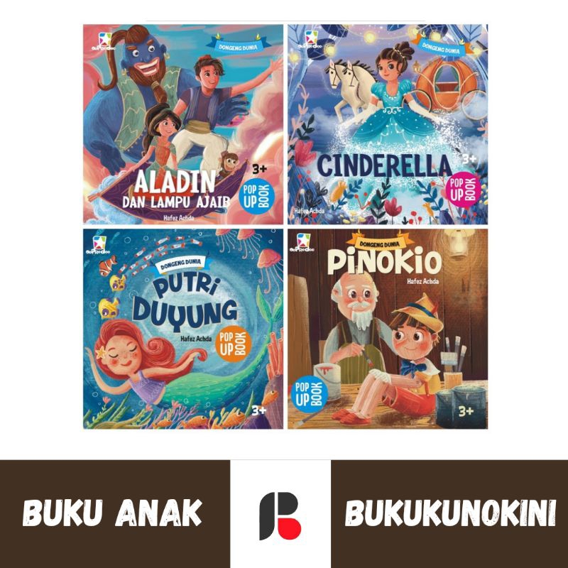 Jual (Original, Segel) Buku Anak - Opredo Pop Up Book Seri Dongeng ...