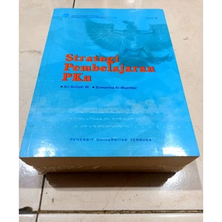 ( OBRAL BUKU ORIGINAL ) BUKU UT / STRATEGI PEMBELAJARAN PKN / KULIAH / UNIVERSITAS / PENDIDIKAN / PENDIDIKAN GURU / PENDIDIKAN TINGGI / PERTI UT /