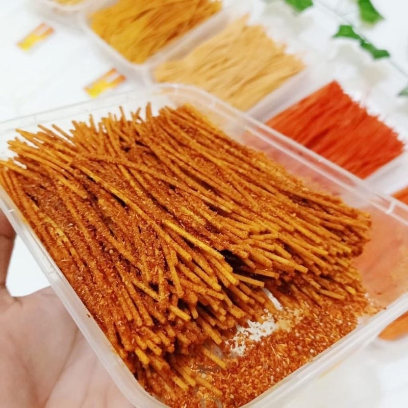 Jual Mie Lidi Extra Pedas Mie Injuk Nyere Jajanan Jadul Jajanan Sd ...
