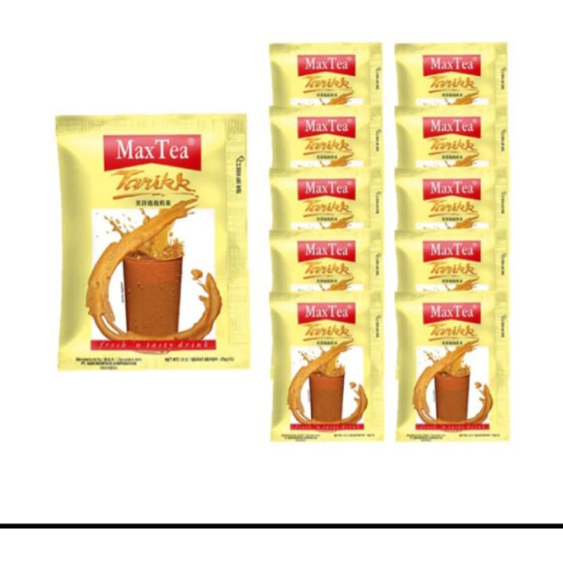 Jual MAX TEA TEH TARIK 1 RENCENG ISI 10 PCS | Shopee Indonesia