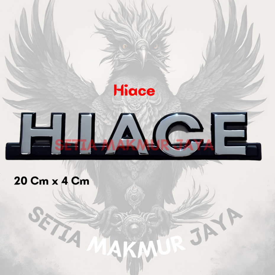 Jual Emblem Tulisan Hiace untuk Toyota Hiace | Shopee Indonesia