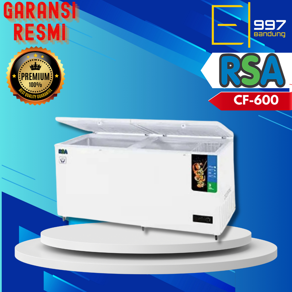 Jual CHEST FREEZER RSA CF-600H / CF600 / CF 600 , 500 L | Shopee Indonesia