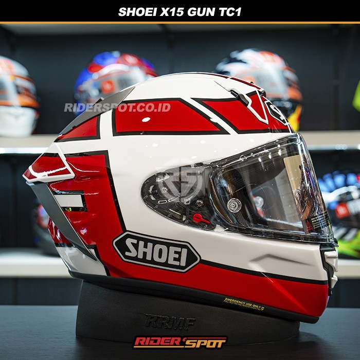 Jual Helm Motor SHOEI X-15 Gun Koma TC1 Helmet X15 Touring Original ...