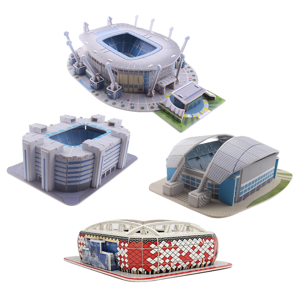 Jual Puzzle 3D Stadium | FOOT BALL SOCCER STADIUM | Stadion Sepak bola ...