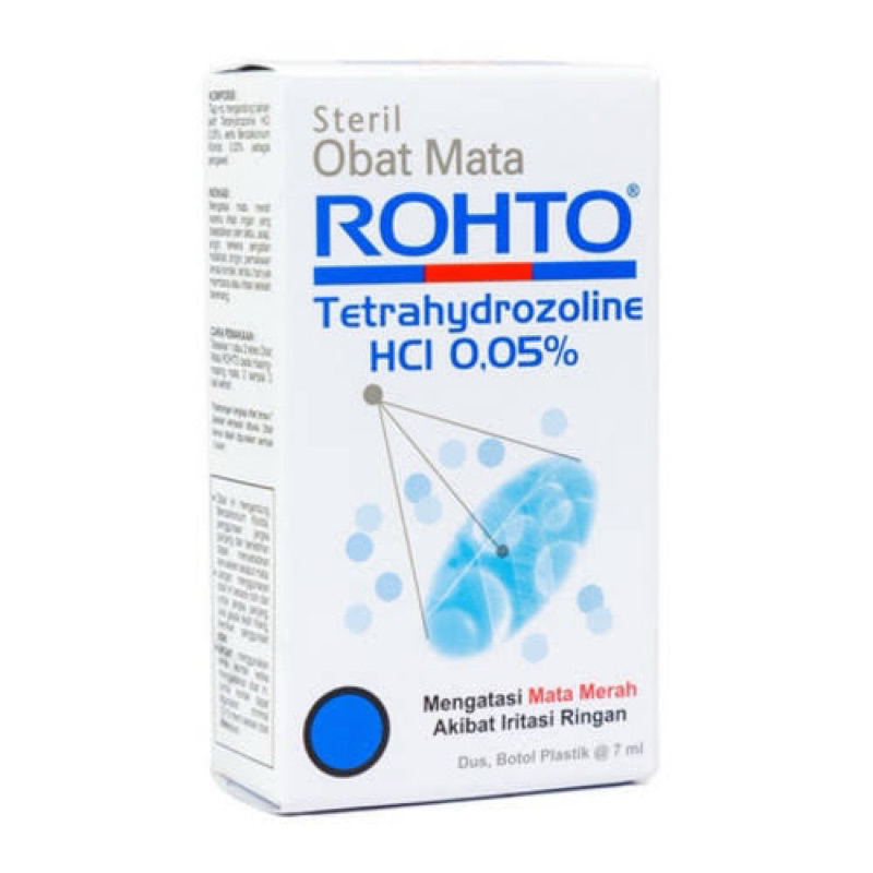 Jual Rohto Steril Eye Drop Tetes Mata 7ml | Shopee Indonesia