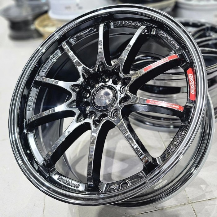 Jual velg racing 18 CE28 BLACK CROME velg r18 Alphard mazda cx Terios ...