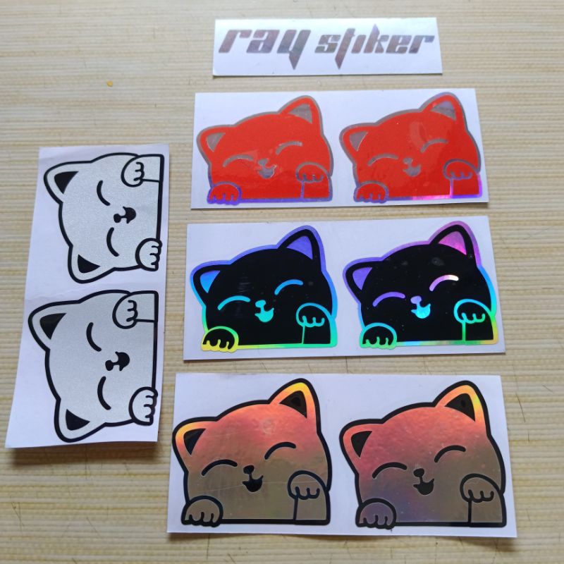 Jual STIKER CUTTING GAMBAR LUCU KUCING | Shopee Indonesia