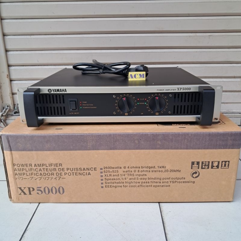 Yamaha XP5000得価 YAMAHA ヤマハ XP5000 PAアンプ パワーアンプ