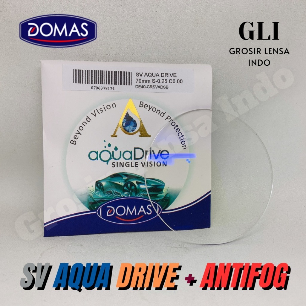 Jual Lensa Kacamata Domas Aqua Drive UV420 – Anti Radiasi | Blue Light ...