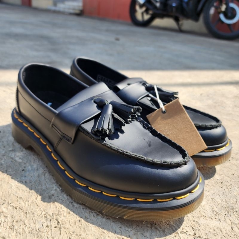 Jual Sepatu Loafers Docmar Adrian Tassel yellow stitch | Shopee Indonesia