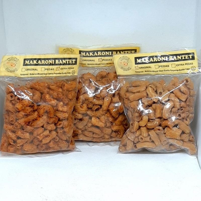 Jual Viral 70gr Makaroni Bantet Koki Snack Tasikmalaya