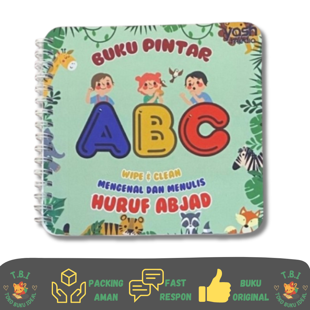 Jual BUKU PINTAR MENGENAL DAN MENULIS : ABC HURUF ABJAD - Yash Media ...