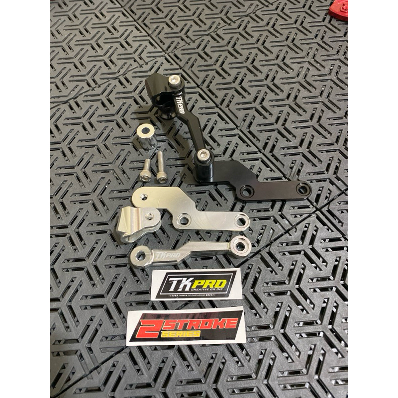 Jual Breket selang rem rx king cnc by tk pro hitam dan silver | Shopee ...