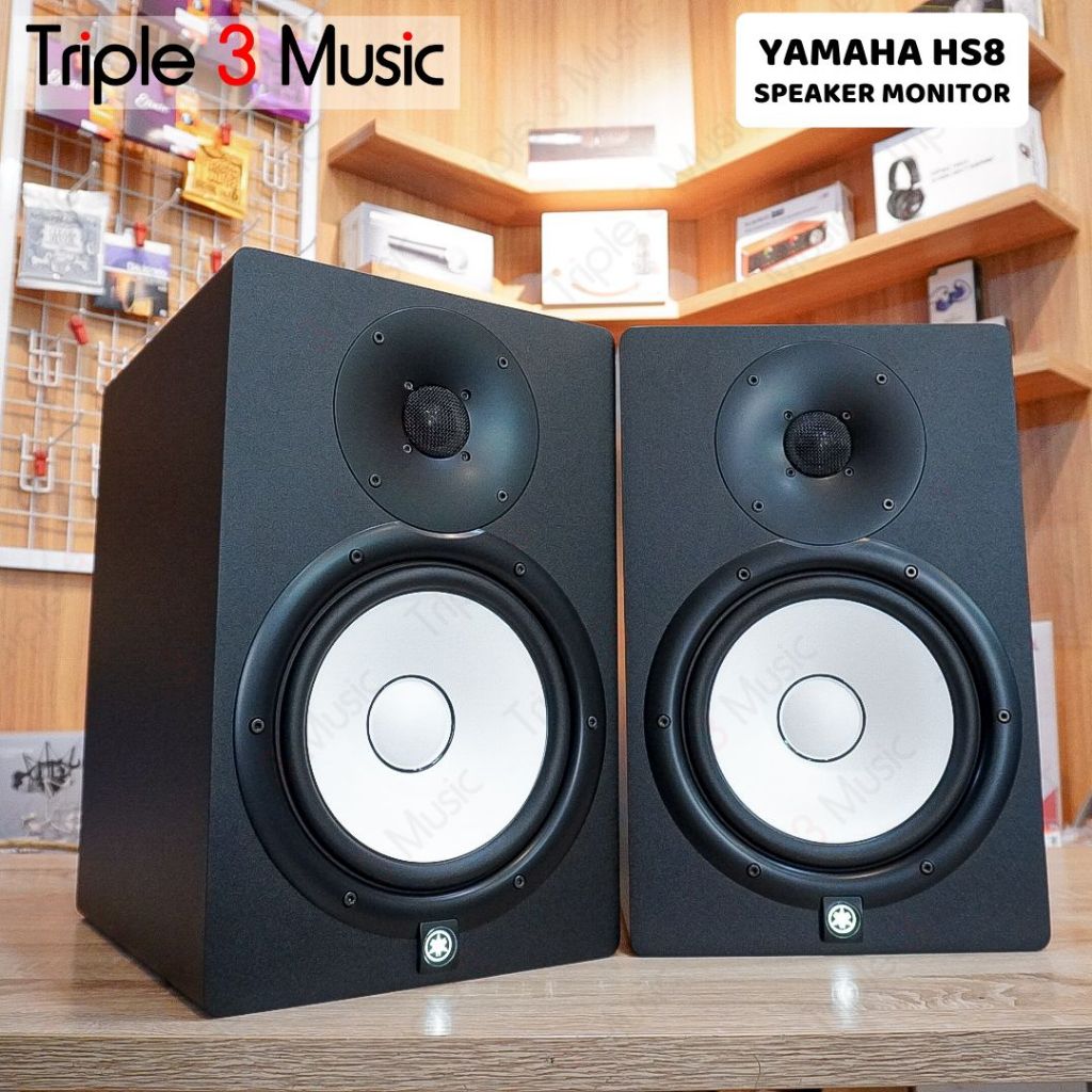 Jual Yamaha HS8 ORIGINAL Speaker Active Studio Monitor | Shopee Indonesia