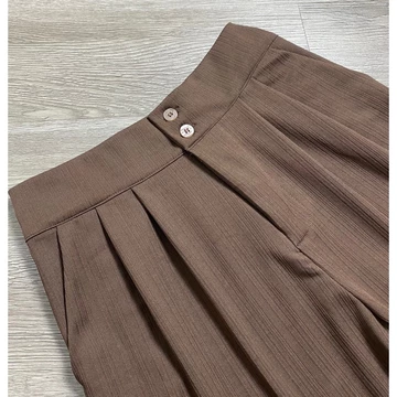 Celana Highwaist Loose Pants Trousers Celana Kerja Wanita Kantor Anti Kusut Celana Kulot Wanita