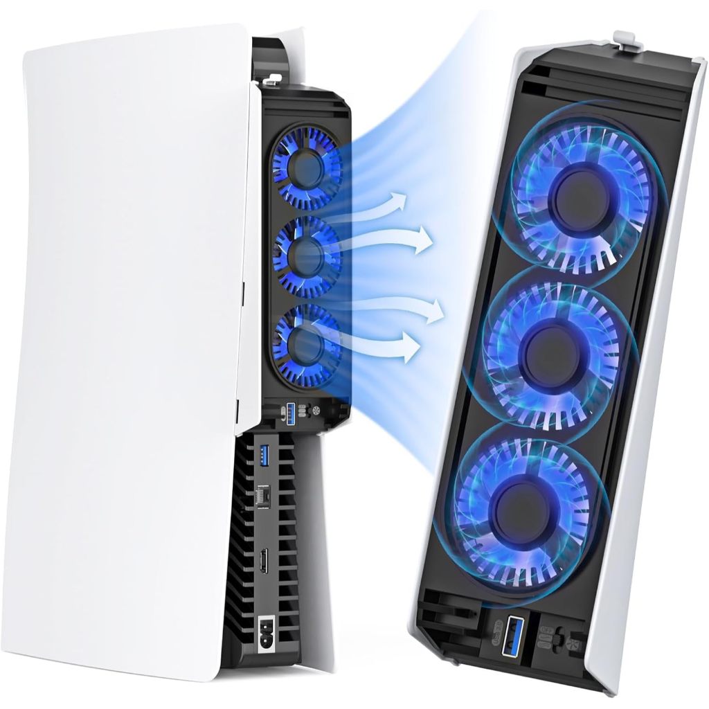 Jual PMW Kipas Cooling Fan Quiet Cooler Fan LED Light USB3.0 Hubs for ...